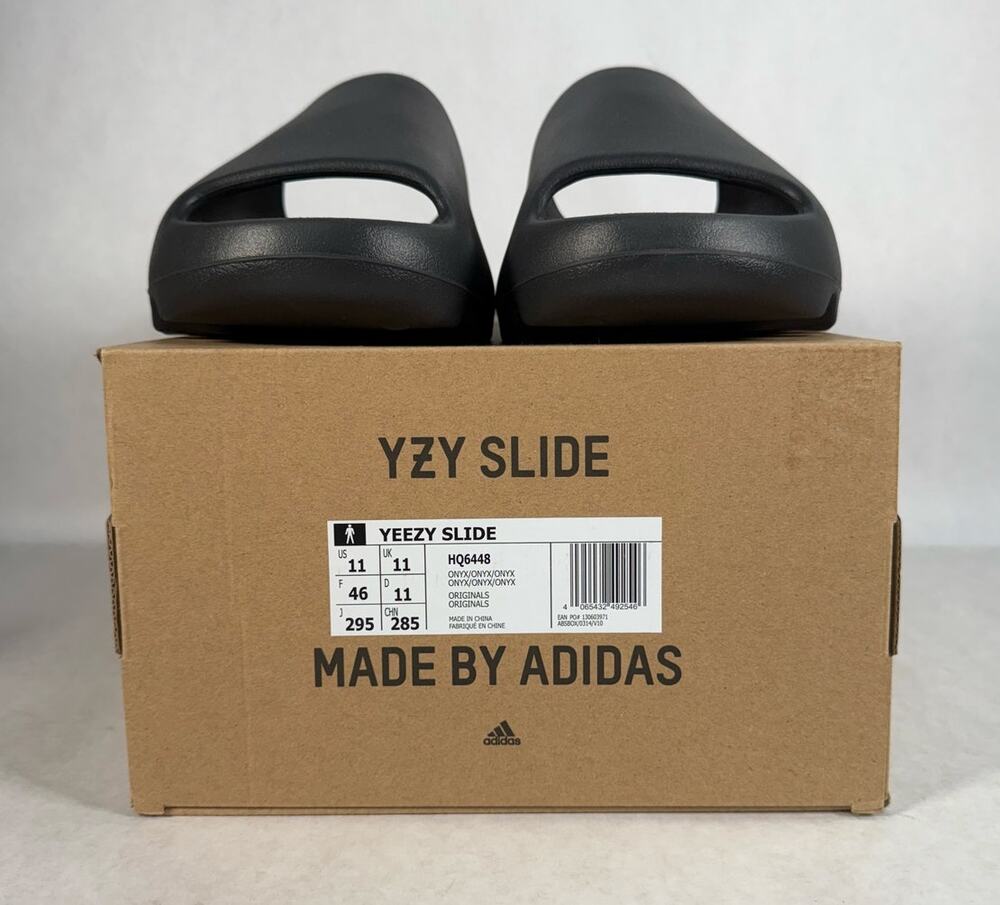 2022  Adidas Yeezy Slide Onyx HQ6448 Size M11 New in Box – One Pair!